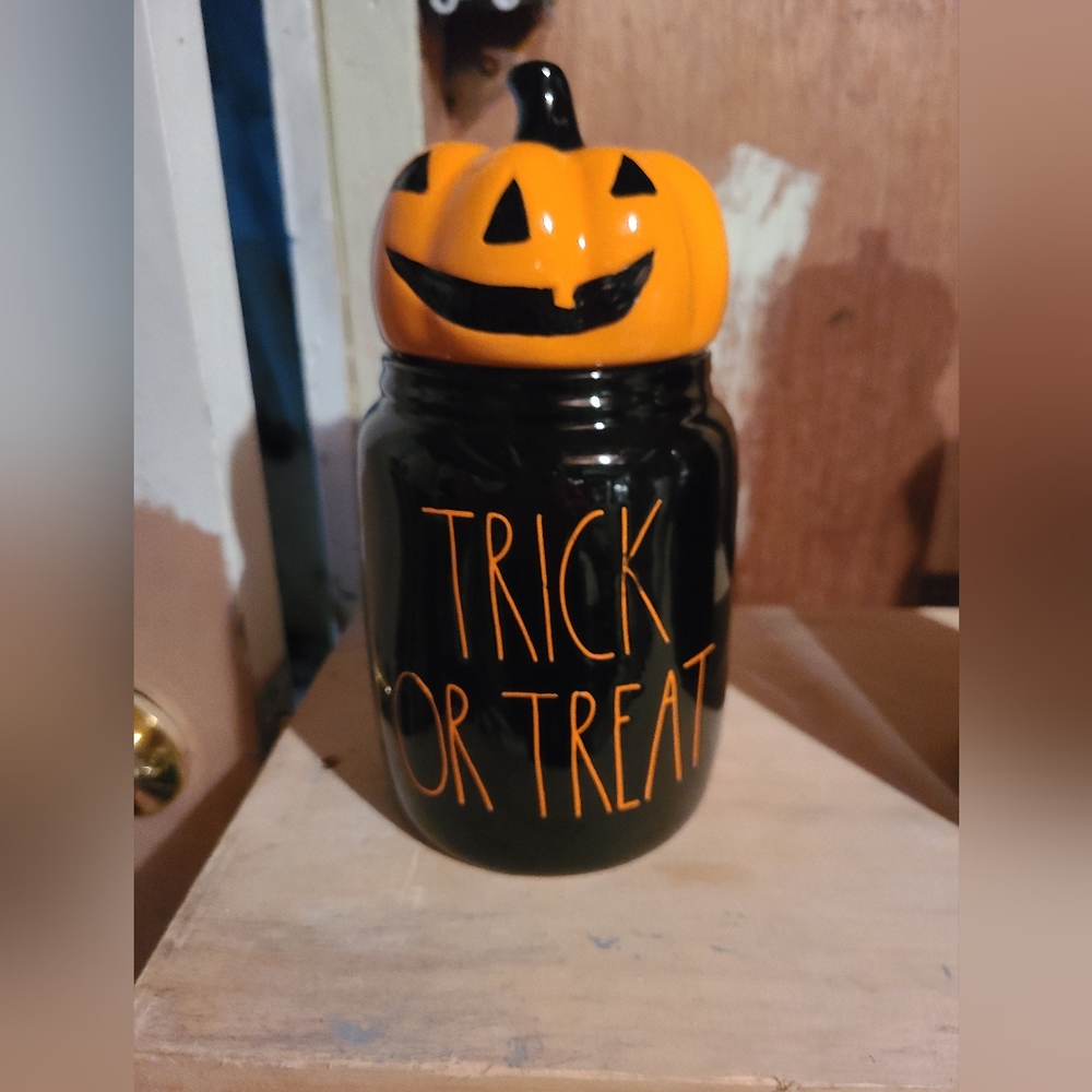 Rae Dunn Trick or Treat Canister